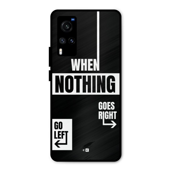 Alternate Plan Metal Back Case for Vivo X60