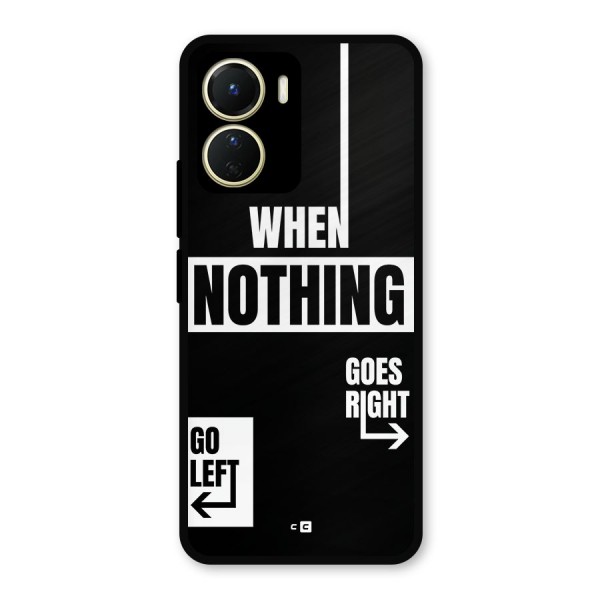 Alternate Plan Metal Back Case for Vivo Y16