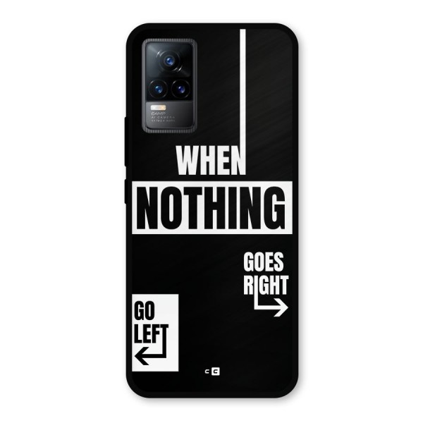 Alternate Plan Metal Back Case for Vivo Y73