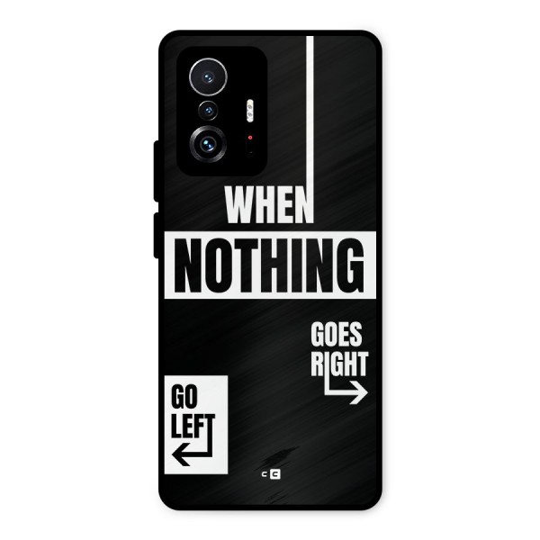 Alternate Plan Metal Back Case for Xiaomi 11T Pro