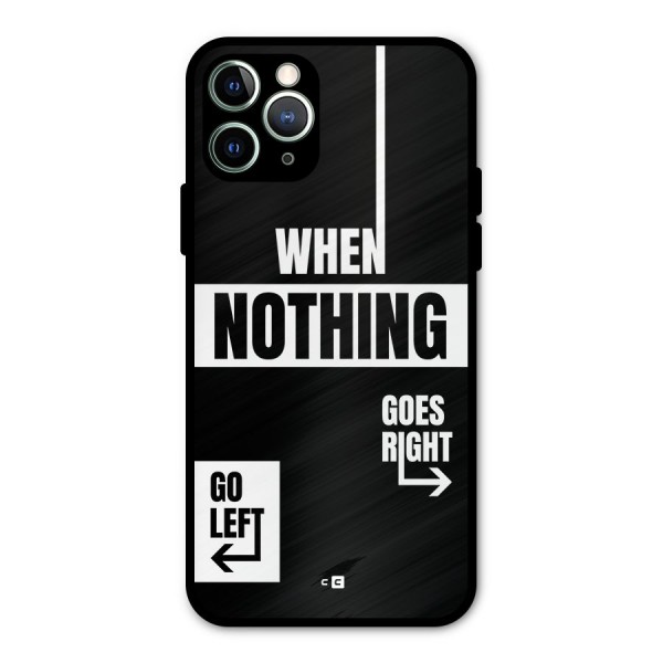 Alternate Plan Metal Back Case for iPhone 11 Pro Max