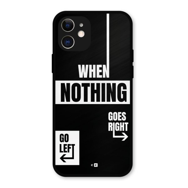 Alternate Plan Metal Back Case for iPhone 12