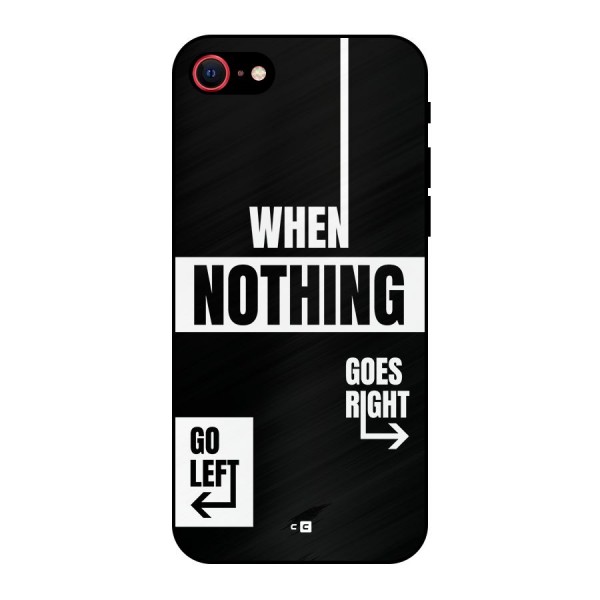 Alternate Plan Metal Back Case for iPhone SE 2022