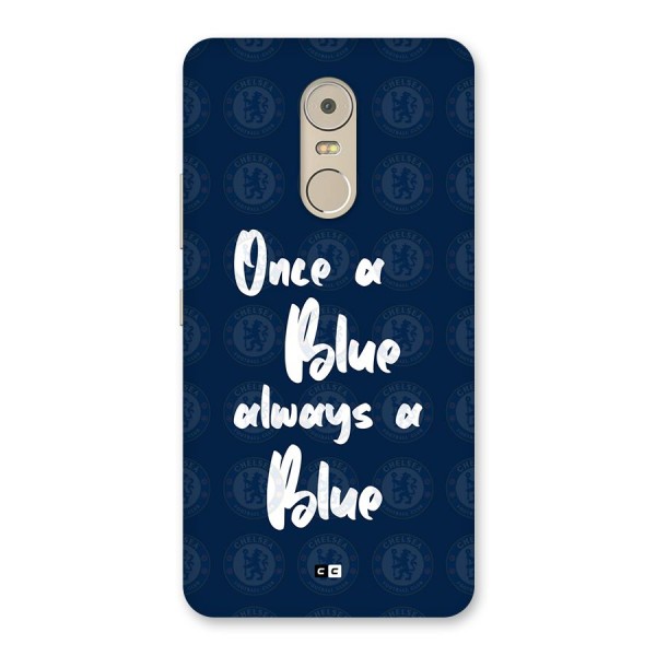 Always A Blue Back Case for Lenovo K6 Note