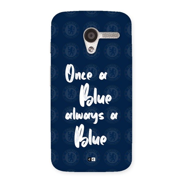 Always A Blue Back Case for Moto X