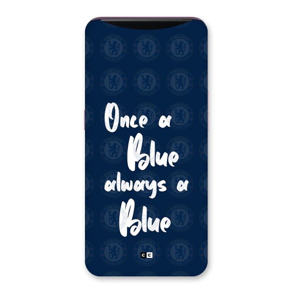 Always A Blue Back Case for Oppo Find X