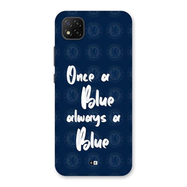 Always A Blue Back Case for Poco C3