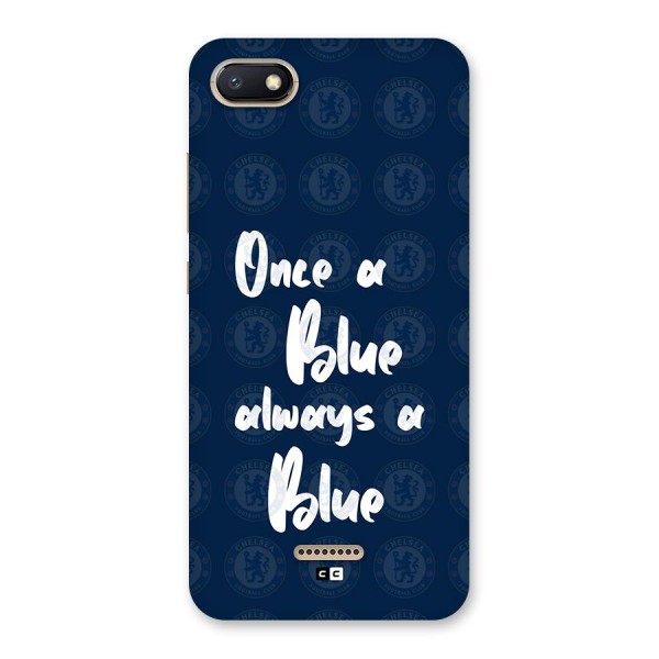 Always A Blue Back Case for Redmi 6A