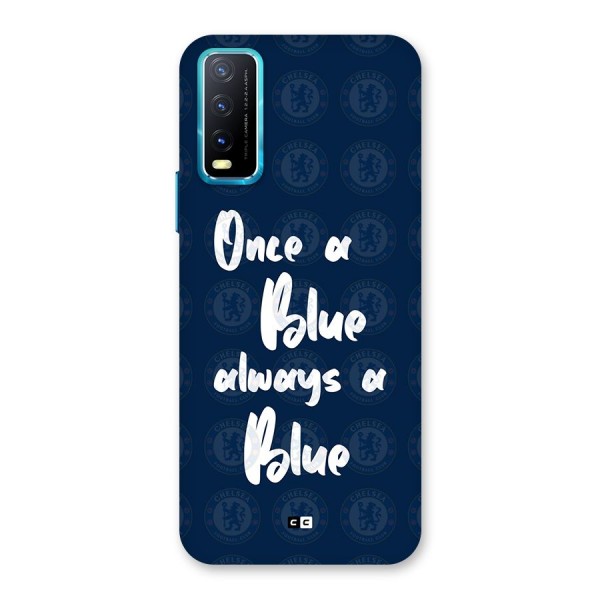 Always A Blue Back Case for Vivo Y12s