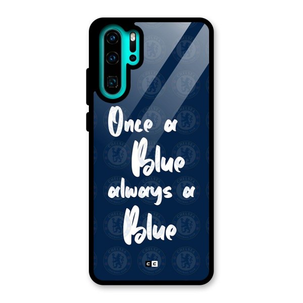 Always A Blue Glass Back Case for Huawei P30 Pro