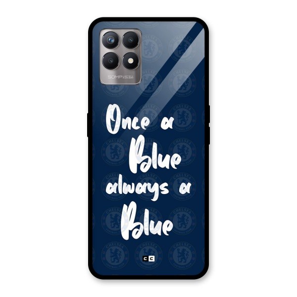 Always A Blue Glass Back Case for Realme Narzo 50