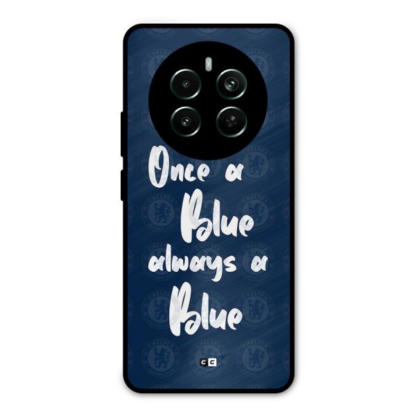 Always A Blue Metal Back Case for Realme Narzo 70 Pro