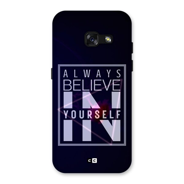Always Believe in Yourself Back Case for Galaxy A3 (2017)