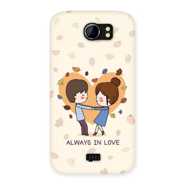 Always In Love Back Case for Canvas 2 A110