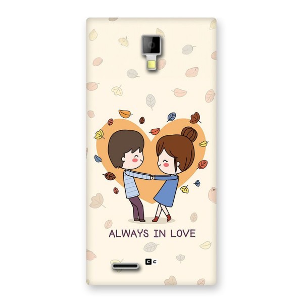 Always In Love Back Case for Canvas Xpress A99