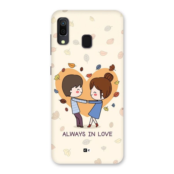 Always In Love Back Case for Galaxy A20