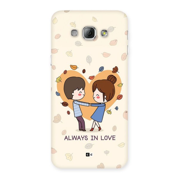 Always In Love Back Case for Galaxy A8
