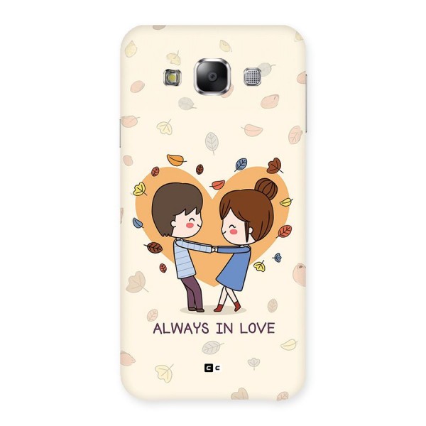 Always In Love Back Case for Galaxy E5