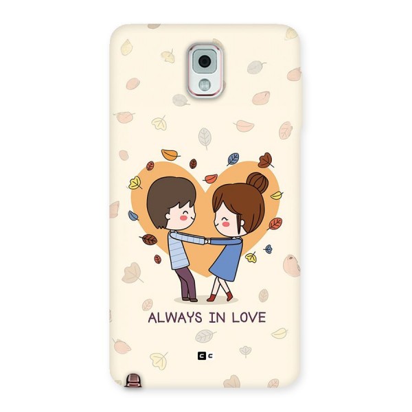Always In Love Back Case for Galaxy Note 3