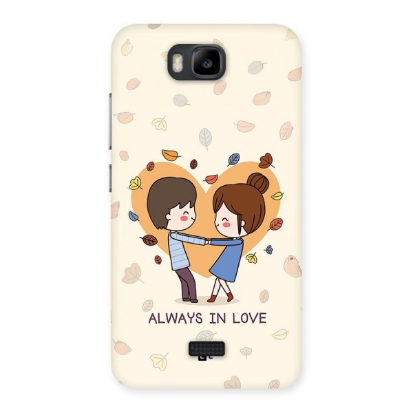 Always In Love Back Case for Honor Bee