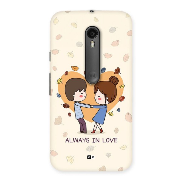 Always In Love Back Case for Moto G3