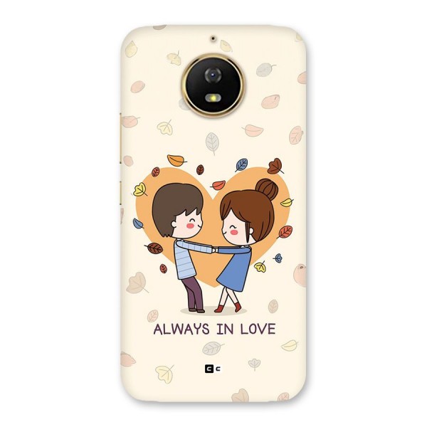 Always In Love Back Case for Moto G5s