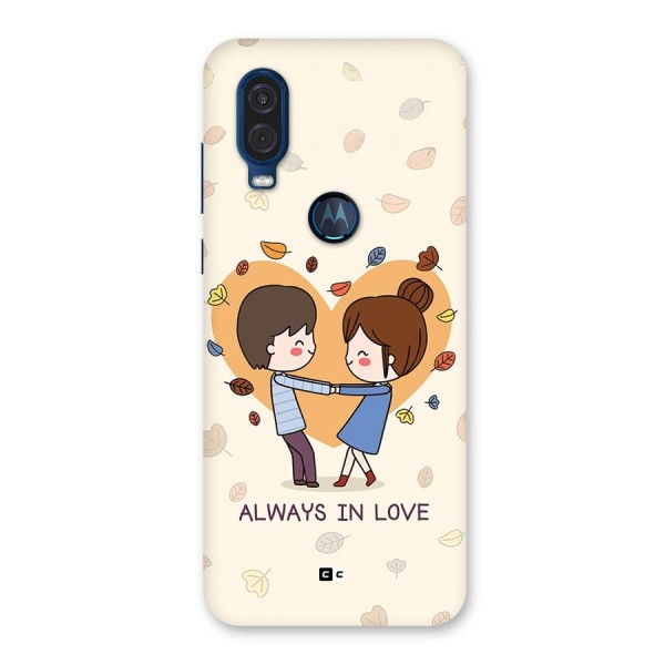 Always In Love Back Case for Motorola One Vision