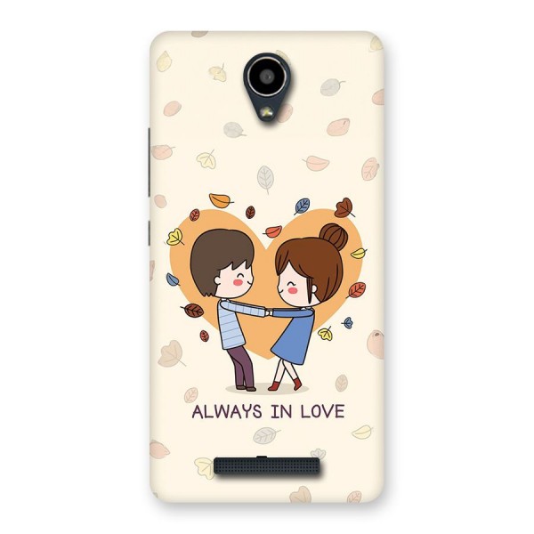 Always In Love Back Case for Redmi Note 2