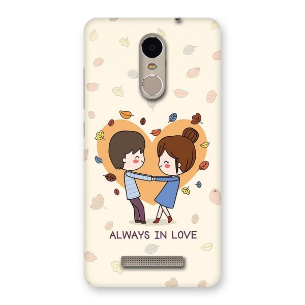 Always In Love Back Case for Redmi Note 3