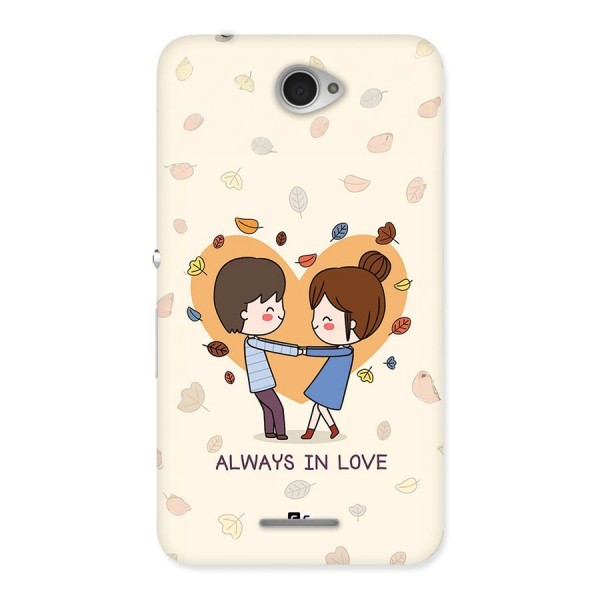 Always In Love Back Case for Xperia E4