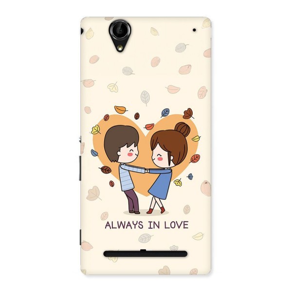 Always In Love Back Case for Xperia T2