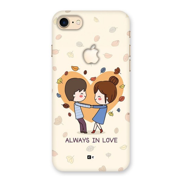 Always In Love Back Case for iPhone 7 Apple Cut