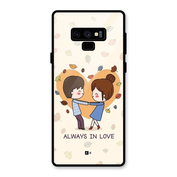 Always In Love Glass Back Case for Galaxy Note 9