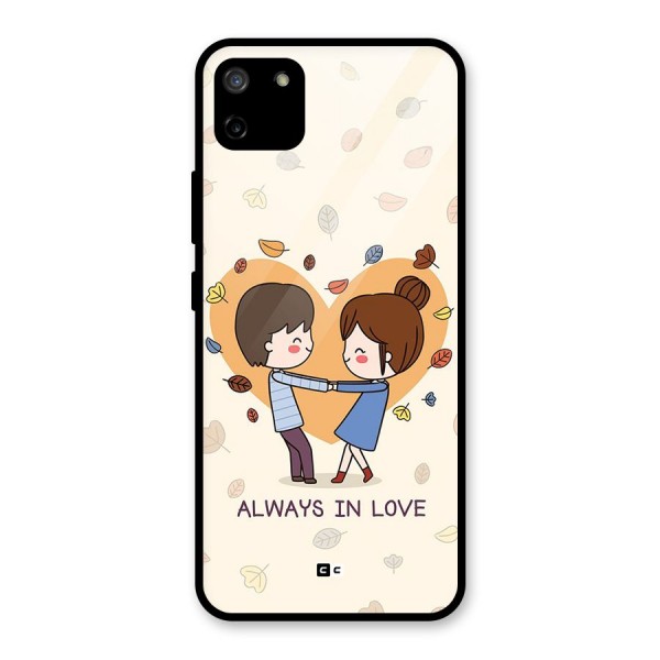 Always In Love Glass Back Case for Realme C11