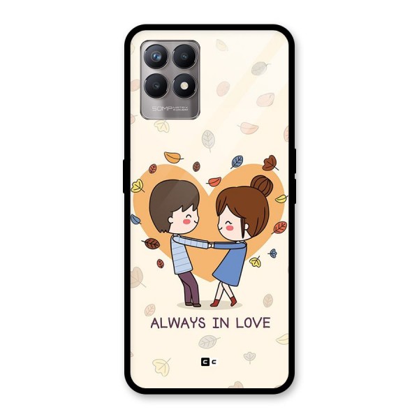 Always In Love Glass Back Case for Realme Narzo 50
