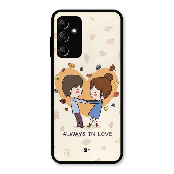 Always In Love Metal Back Case for Galaxy A14 5G