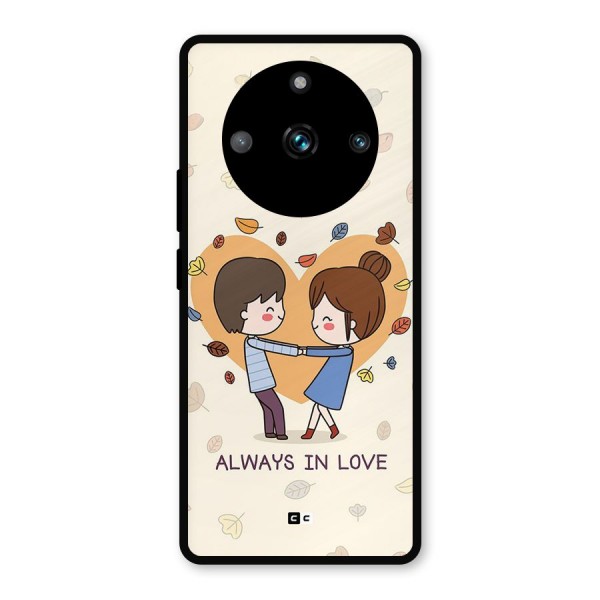 Always In Love Metal Back Case for Realme Narzo 60 Pro