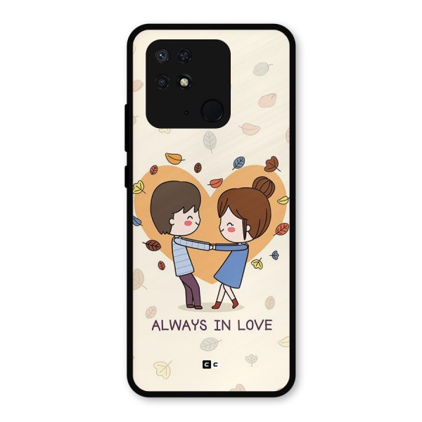 Always In Love Metal Back Case for Redmi 10 Power