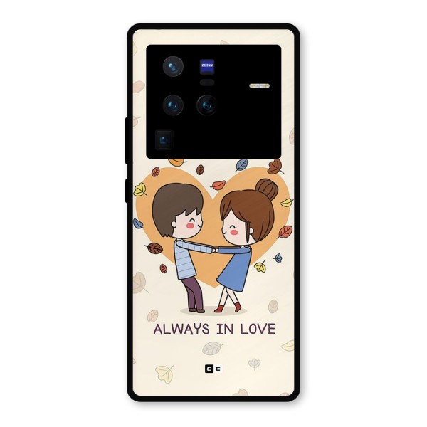 Always In Love Metal Back Case for Vivo X80 Pro