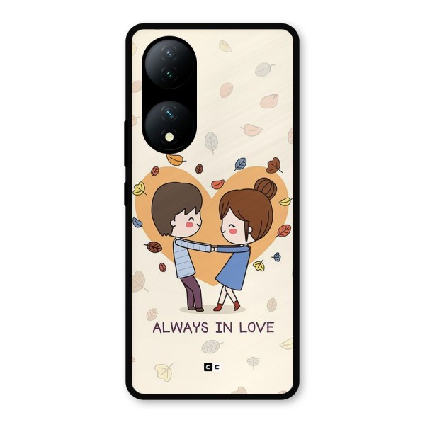 Always In Love Metal Back Case for Vivo Y100