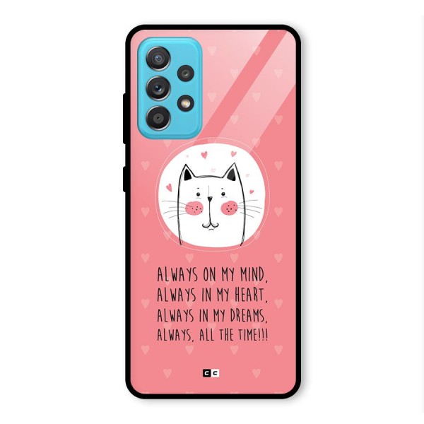 Always In Mind Back Case for Galaxy A52