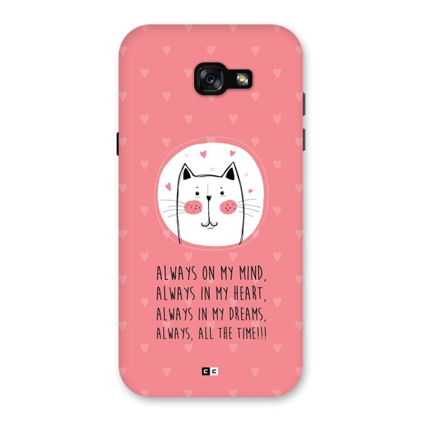 Always In Mind Back Case for Galaxy A7 (2017)