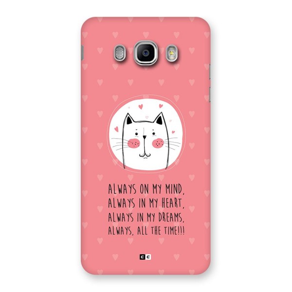 Always In Mind Back Case for Galaxy J5 2016