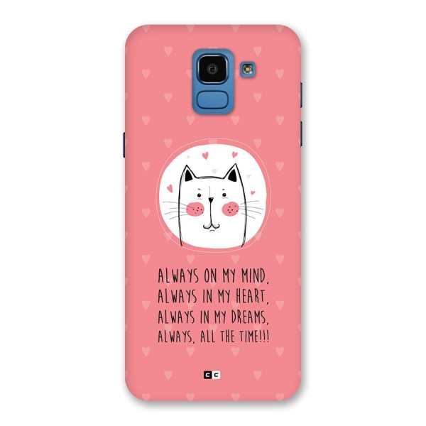 Always In Mind Back Case for Galaxy On6