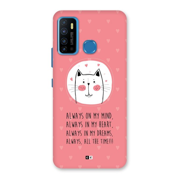 Always In Mind Back Case for Infinix Hot 9