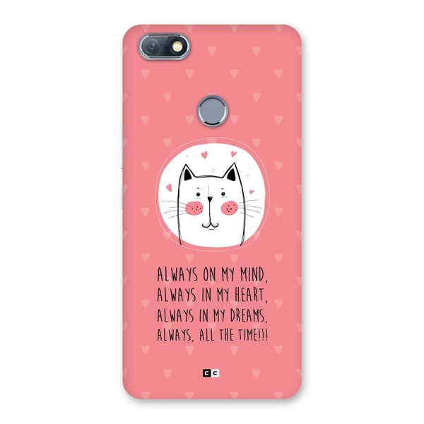 Always In Mind Back Case for Infinix Note 5
