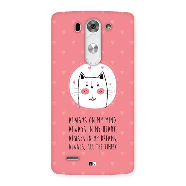 Always In Mind Back Case for LG G3 Beat