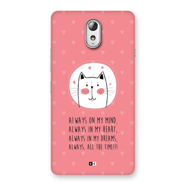 Always In Mind Back Case for Lenovo Vibe P1M