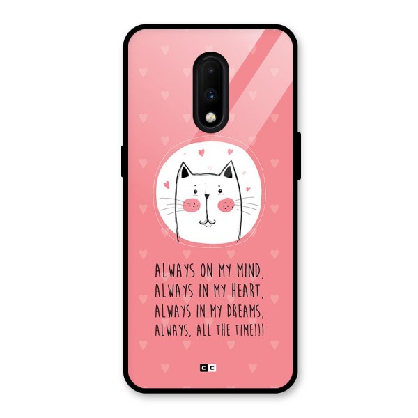 Always In Mind Back Case for OnePlus 7