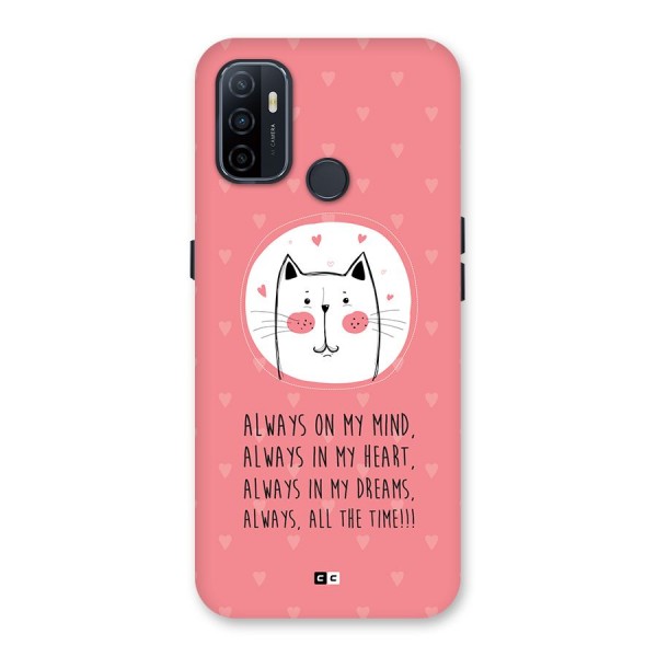 Always In Mind Back Case for Oppo A33 (2020)